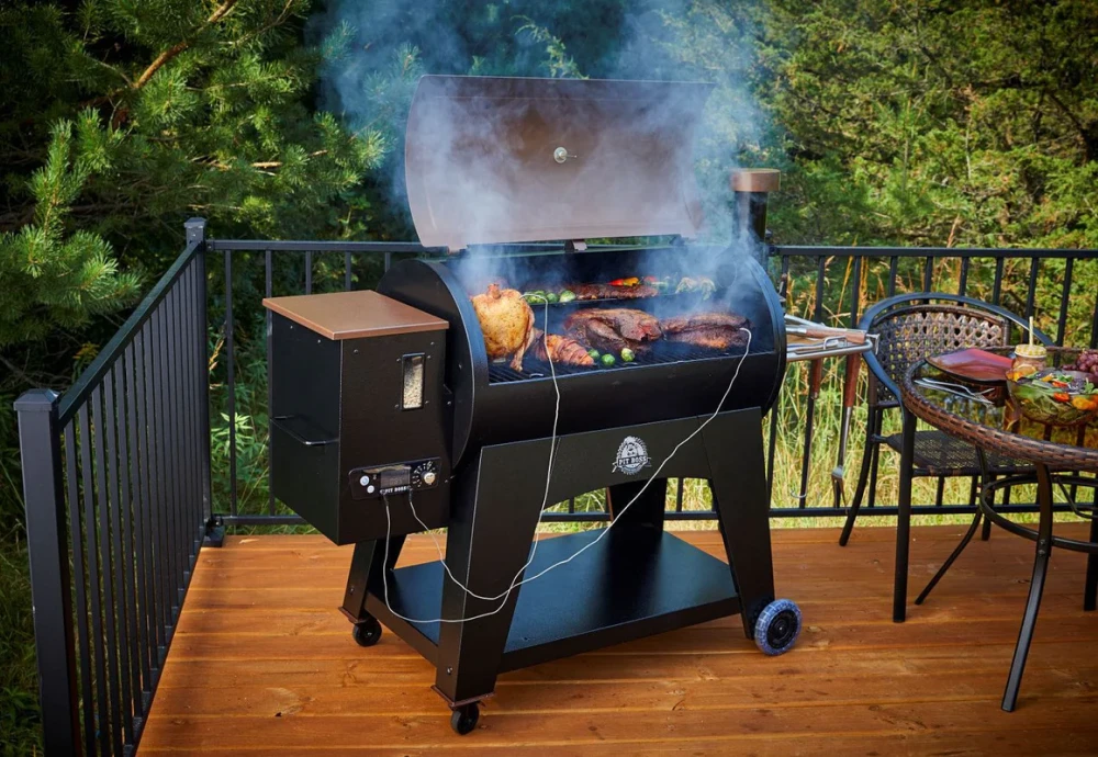 8-in-1 wood pellet grill and smoker